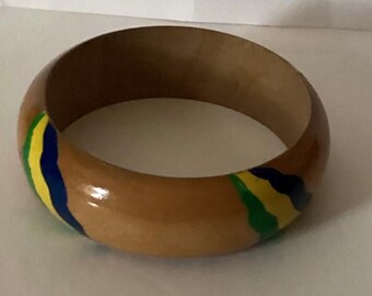 Two  Wooden Bangles