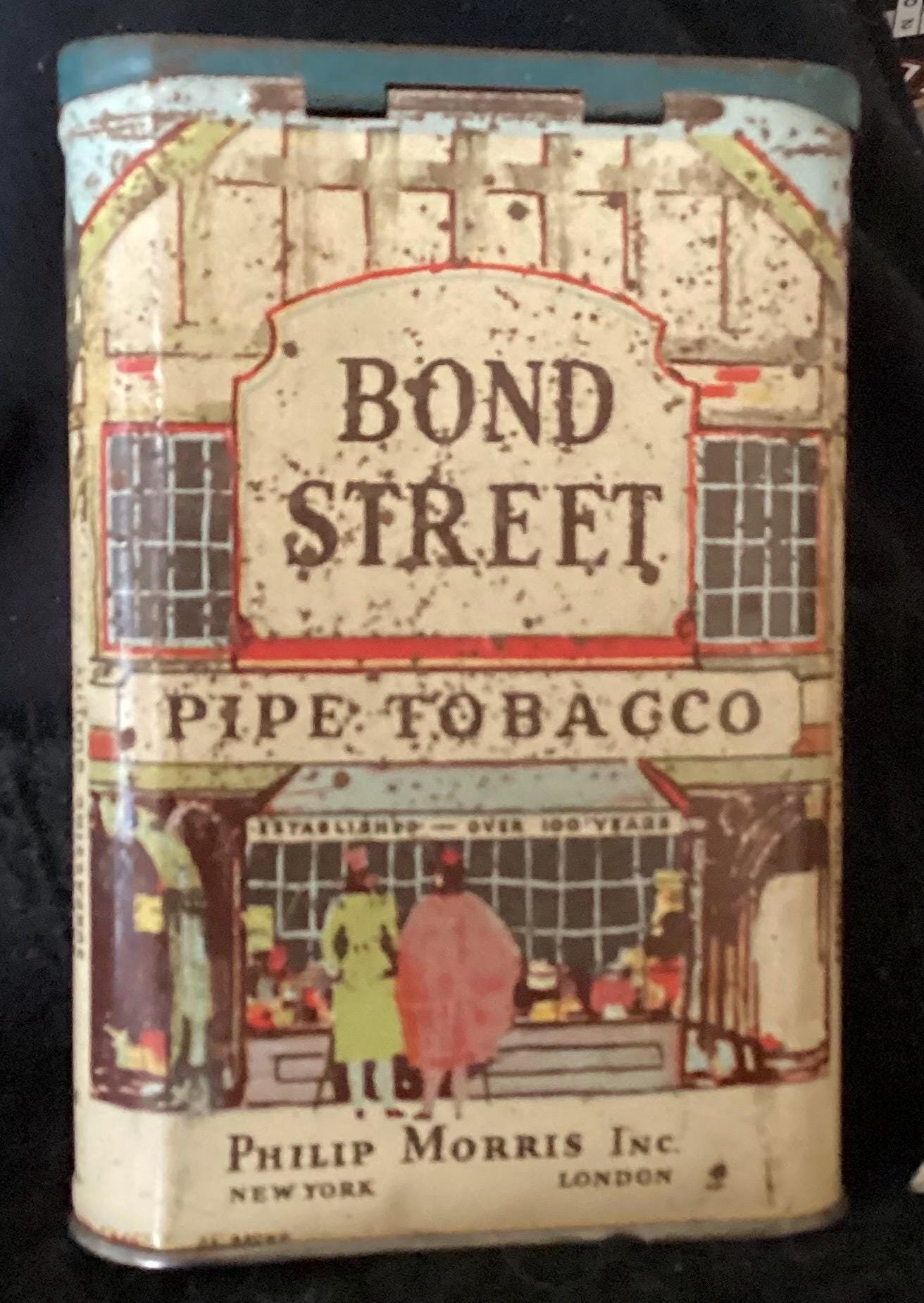 Bond Street Pipe Tin