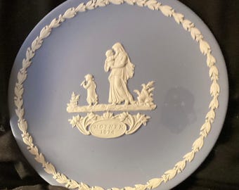 Wedgewood Jasper Ware Mothers Day Plate