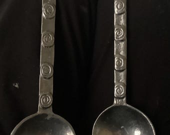 Metal Salad Servers