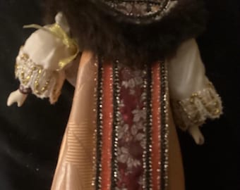 Vintage Russian Cone Doll