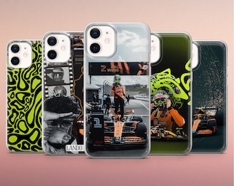 Lando Norris Phone Case LN4 Formula 1 Cover for iPhone 17 Pro, 16, 15, 14, 13, 12, Samsung S26, S25, S24, S23, A56, A16, Pixel 10Pro, 9A, 8