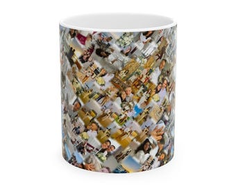 Photo Collage Family Memories Mug | All-Over Printed Ceramic Mug