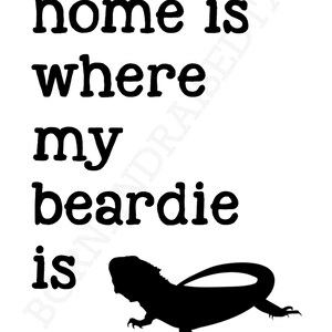Bearded Dragon Printable
