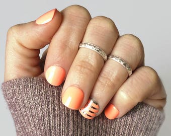 Knuckle ring • Silver Midi ring • Sterling silver above the knuckle ring • Upper knuckle ring • Mid knuckle ring • First knuckle ring