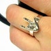 ASL I Love You Ring • Sterling Silver Love Ring • ASL Jewelry • I Love ...