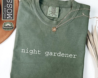Night Gardener Severance Inspired Shirt, Lumon Macrodata Refinement Tee, Lumon Industries Tshirt, Helly Severance T shirt Gift