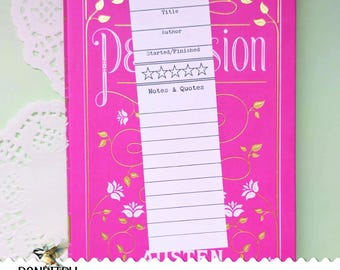 Druckbare Buchbesprechung Lesezeichen