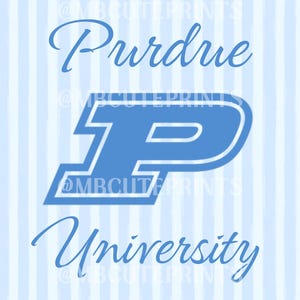 PURDUE UNIVERSITY | Set of 6 | Digital Downloads - Etsy