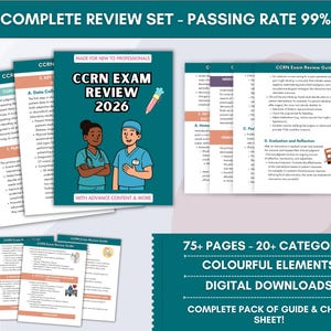 CCRN Exam Review Guide 2025: Critical Care Nursing Notes (PDF Download)