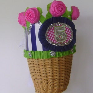 5th Birthday Crown, 5th Birthday Hat, Birthday Party Crown, adult or child, Customize it image 3