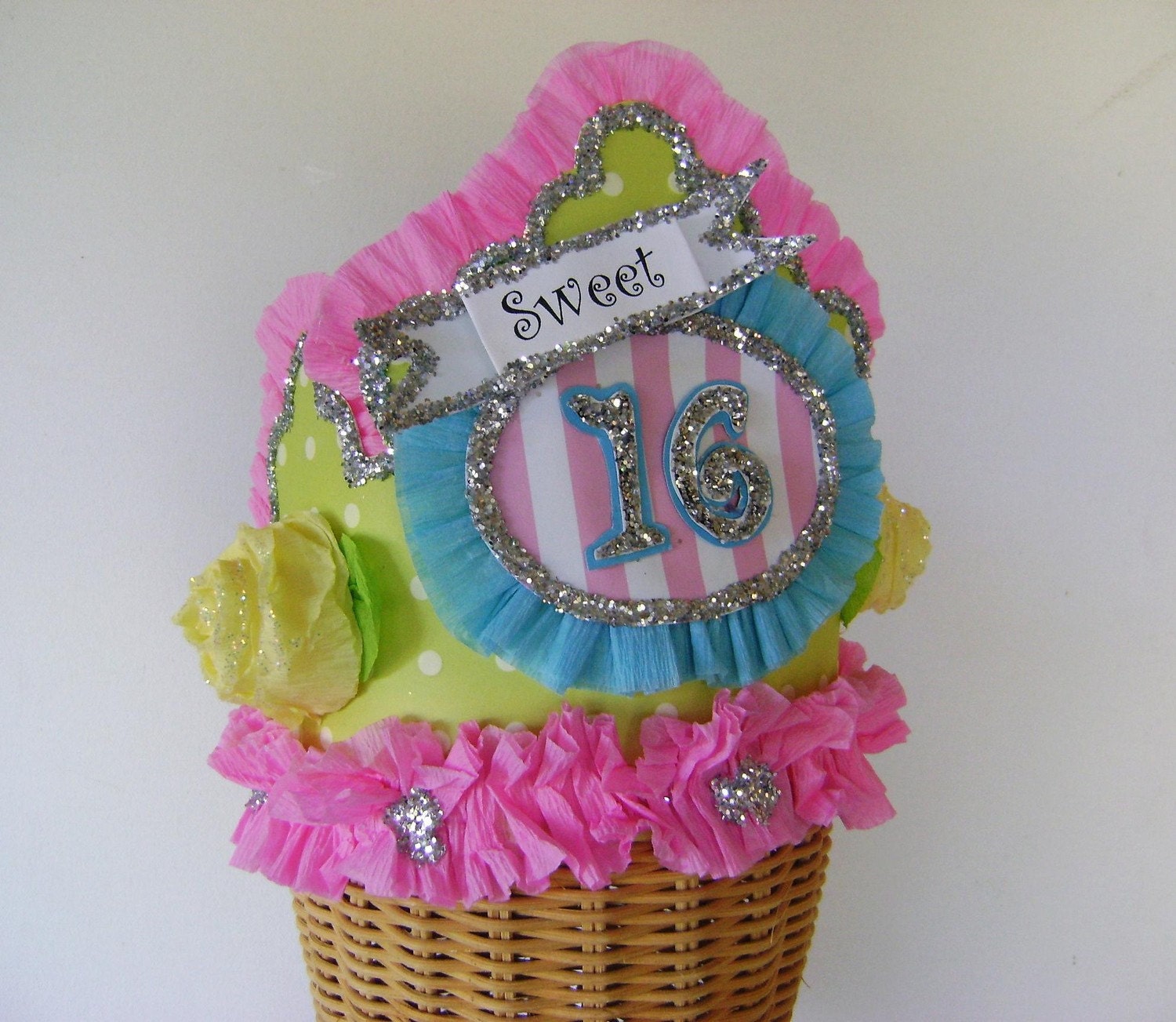 SWEET 16 Birthday Hat Sweet 16 Birthday Crown 16th Birthday Etsy