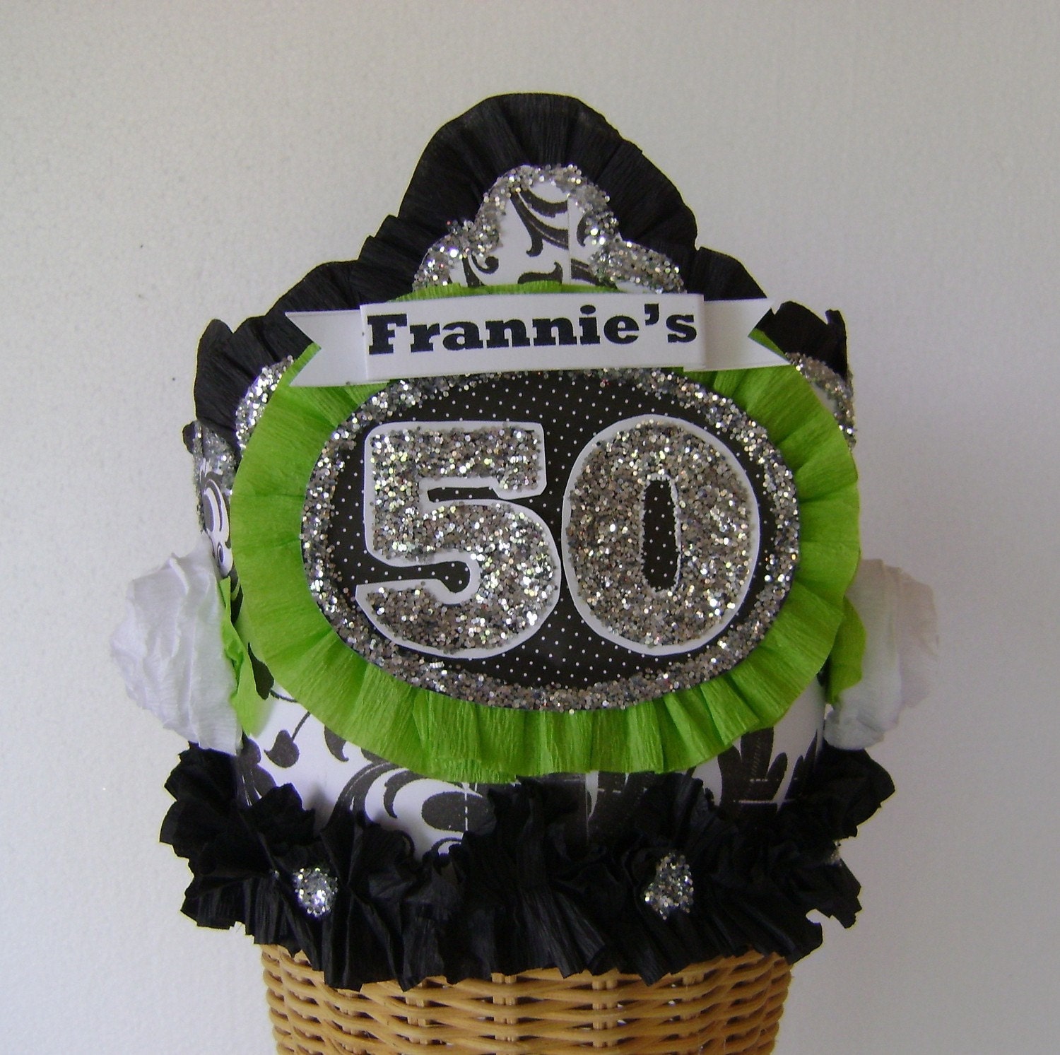 Pruadeor 50. Geburtstag Krone & Sash Set - Geburtstagsdekoration Für Die Birthday Queen