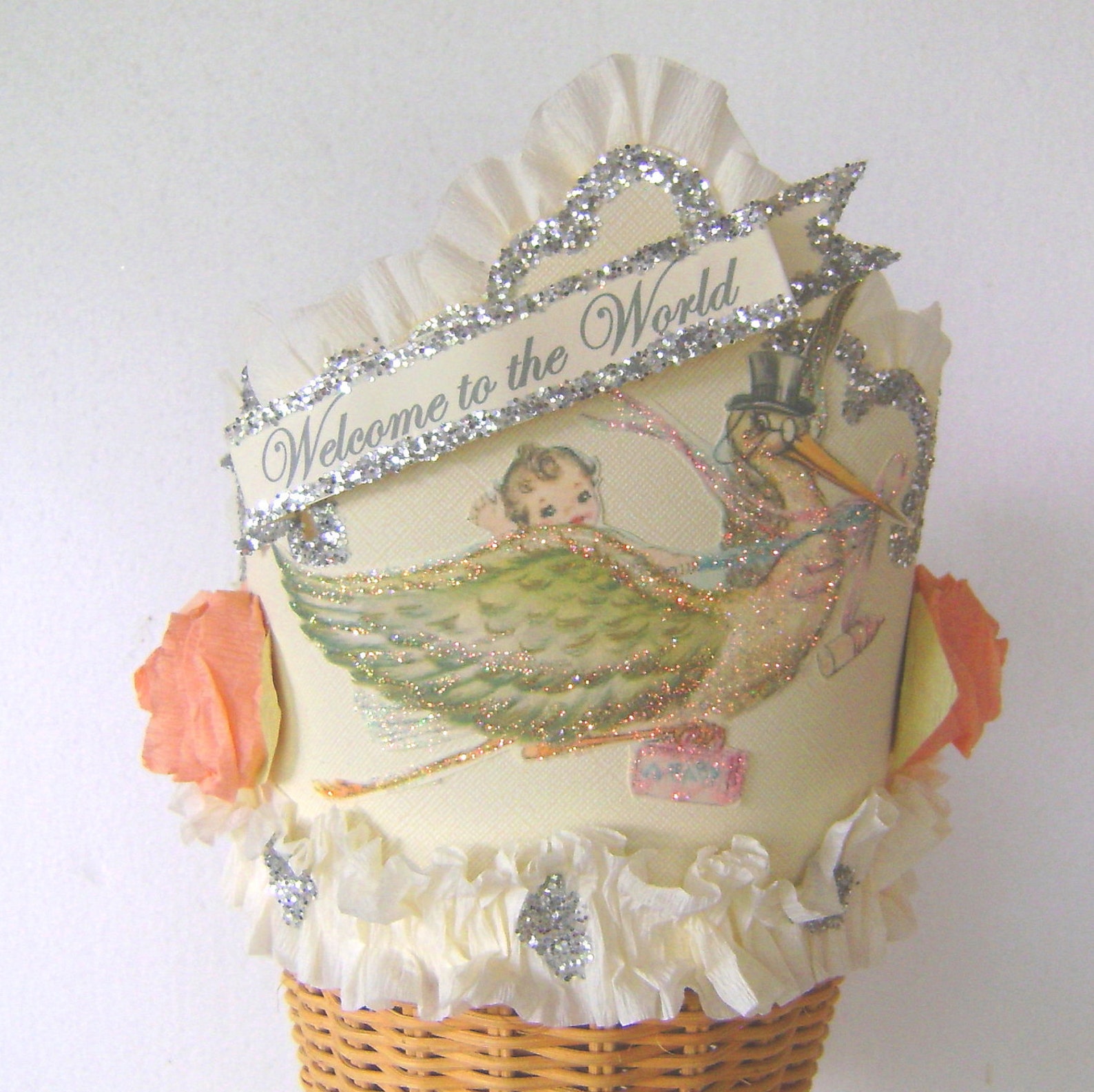 Baby Shower Crown Baby Shower Hat Mommy to Be Hat Custom Etsy