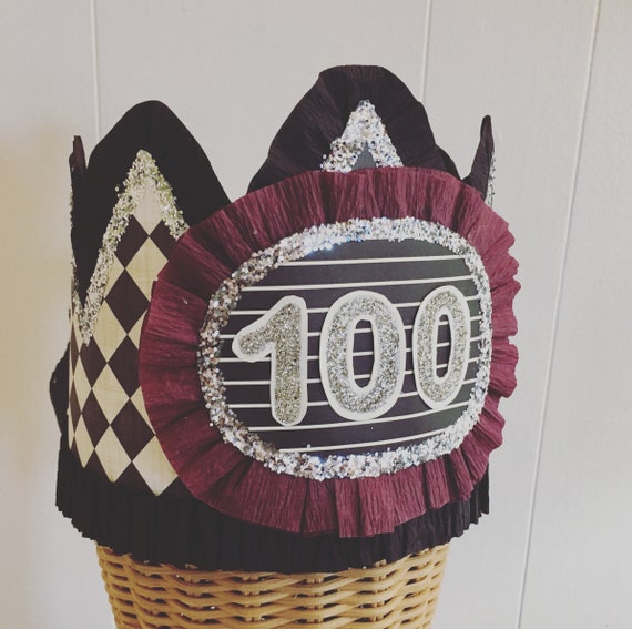 Mens 100th Birthday party crown, Mens 109th Birthday hat, 109th Birthday, male birthday, boy birthday hat, customize it Il_570xn