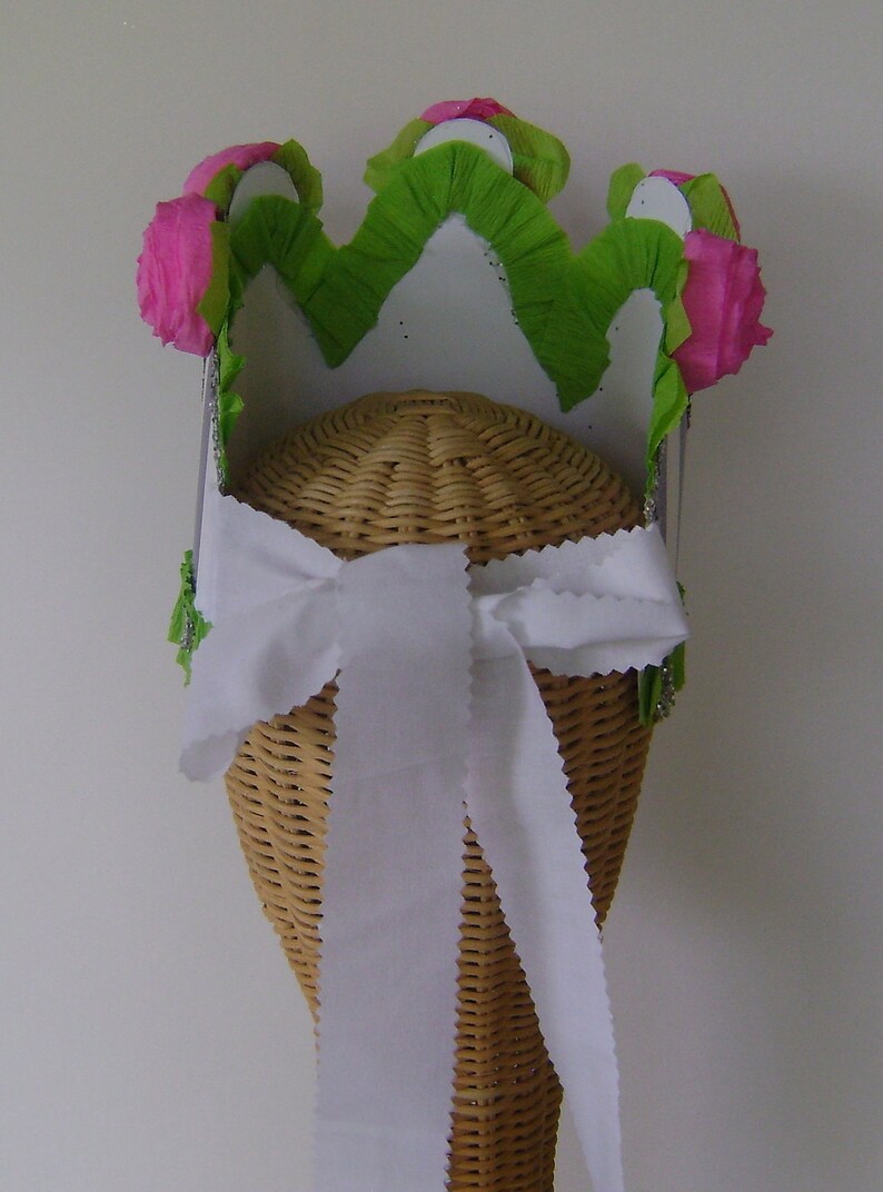 5th Birthday Crown, 5th Birthday Hat, Birthday Party Crown, adult or child, Customize it image 4