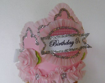 Birthday  party Crown, Birthday Hat, BIRTHDAY PRINCESS crown,  or customize-  Adult or Child