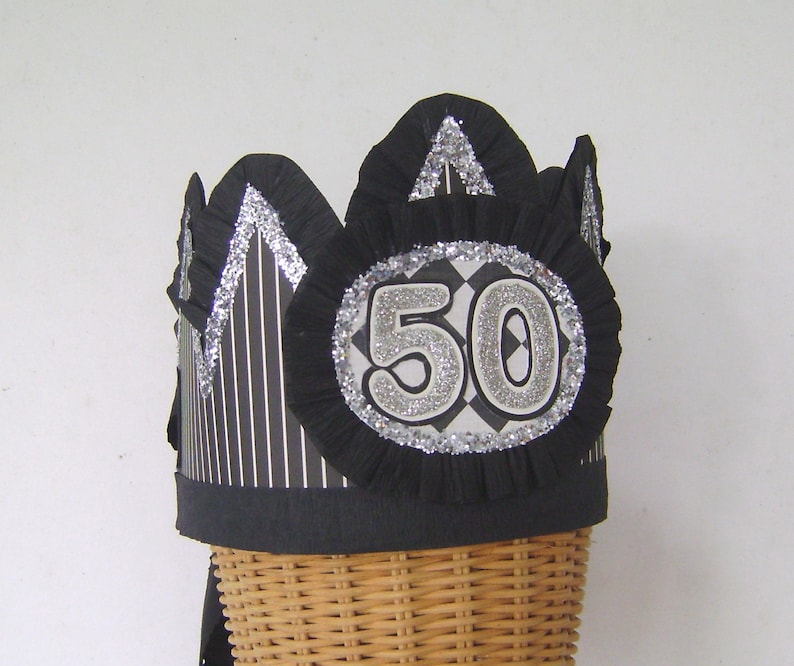 mens-50th-birthday-party-crown-mens-50th-birthday-hat-50th-etsy-uk