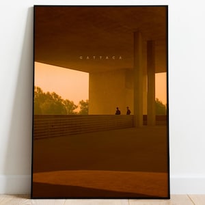 Sci-Fi Movie Poster Digital Download, Minimalist Movie Print, Futuristic Wall Art, Printable Decor, Gift Idea