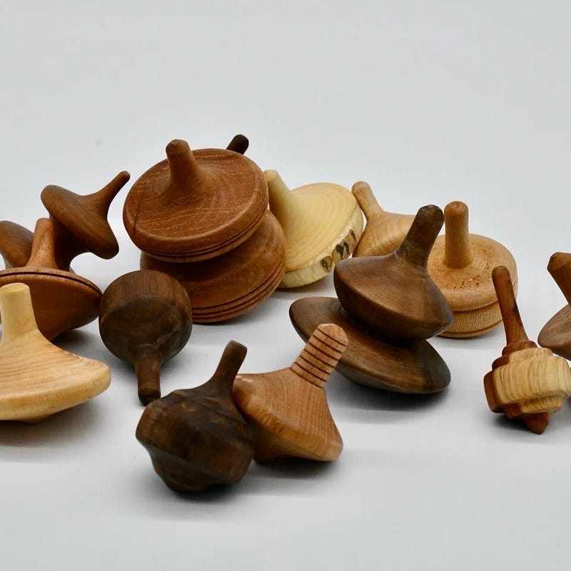 Spinning Tops - Etsy