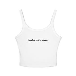 Zu bezaubernd, um einen verflixten Spaghetti-Bügel zu geben Tank Top, trendiges Sommertop, niedliche Freizeitkleidung, Festival-Outfit, Geschenk für sie, modische (...)