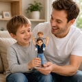 Personalized 3D Statue from Your Photo, Personalized Father's Day Gift,3D Figurine Keepsake,Mini Character Gift, Gift for Family Couple Dad