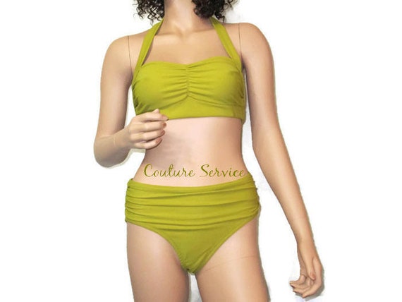 plus size mustard swimsuit