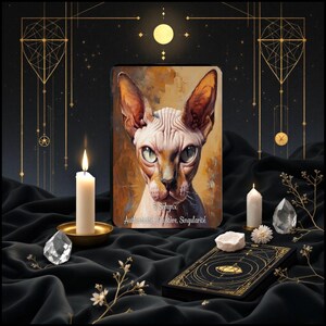 Oracolo mistico del gatto – Carte spirituali e intuitive – Saggezza felina e guida esoterica