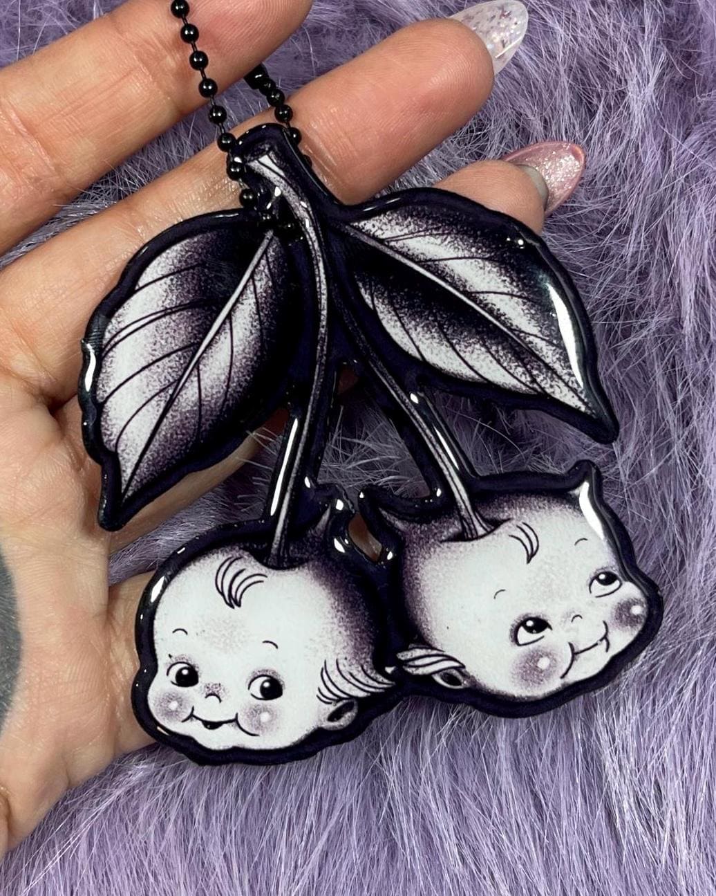 Kewpie Key Chain - Etsy