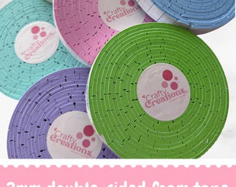 Zestaw taśm piankowych Pastel | Dwustronna taśma piankowa 3D do rękodzieła papierowego, tworzenia kartek i scrapbookingu