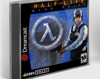 Half-life: Blue Shift - Sega Dreamcast Edition W/ Reversible
