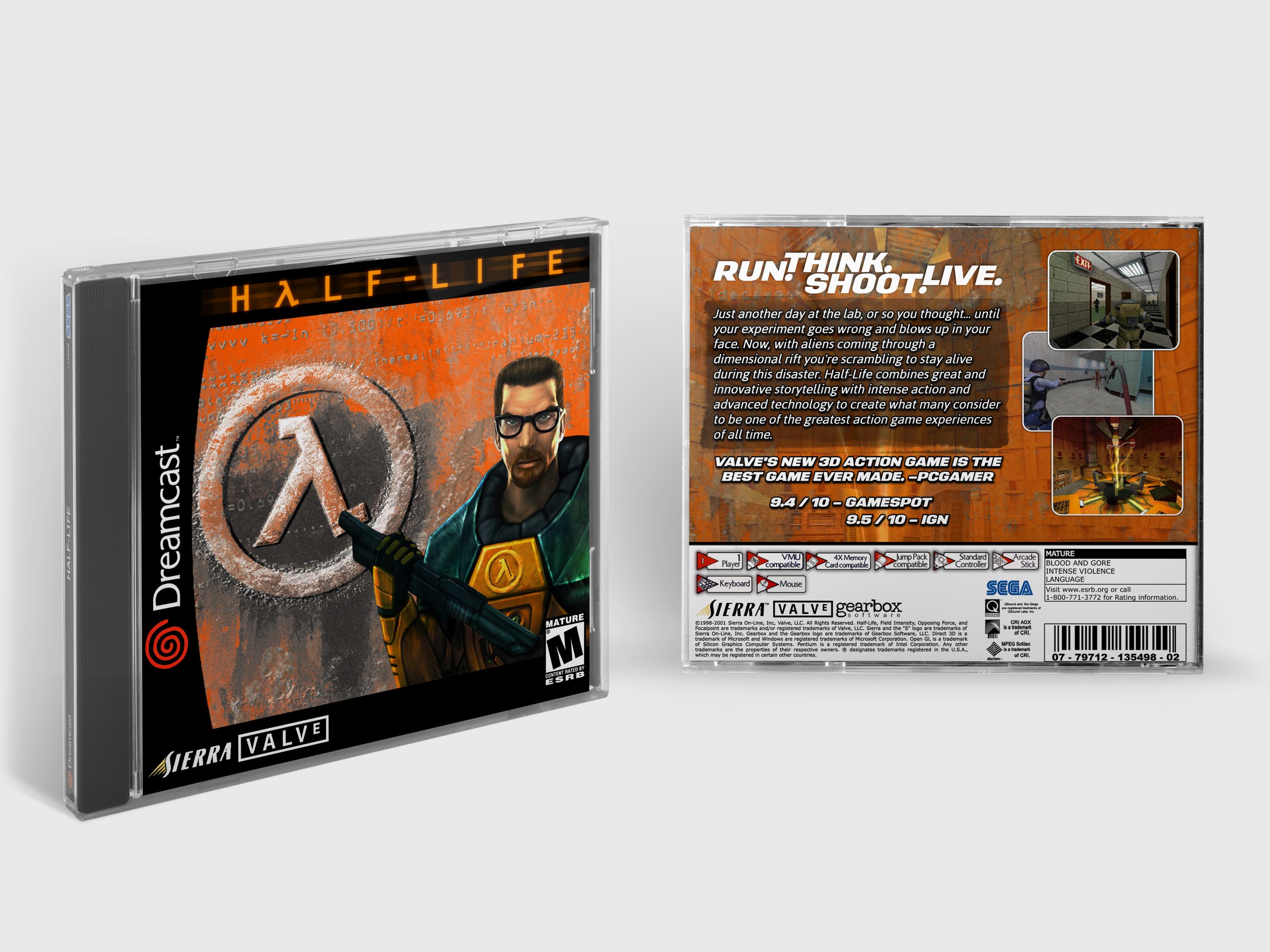 Release de Half-Life Dreamcast prototype, white label et guide