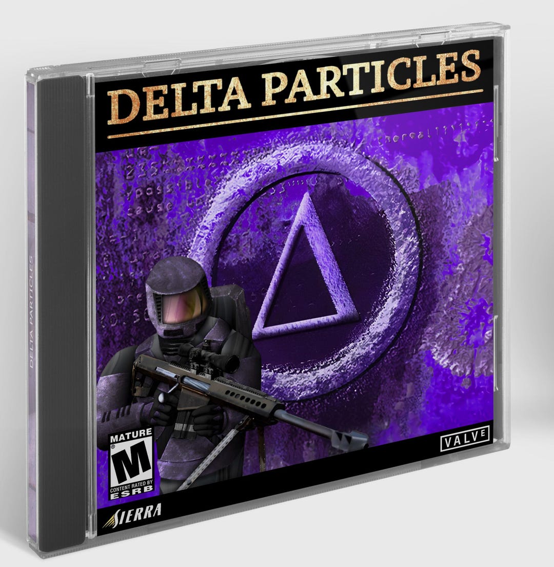 Half-life: Delta Particles - Custom Physical Edition W/ Reversible ...