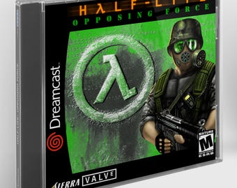 Half-life: Opposing Force - Sega Dreamcast Edition W/ Reversible