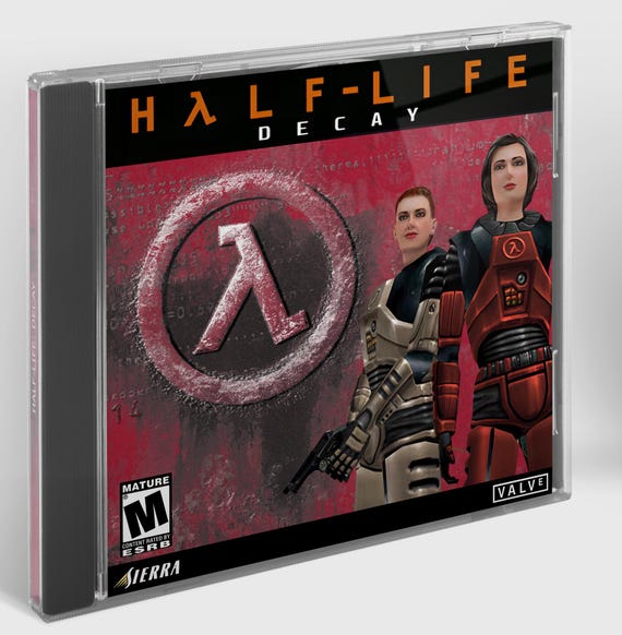 Half-life: Decay - Custom Physical Edition W/ Reversible Artwork