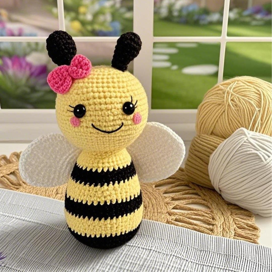 Crochet Bee Pattern PDF Pattern - Etsy