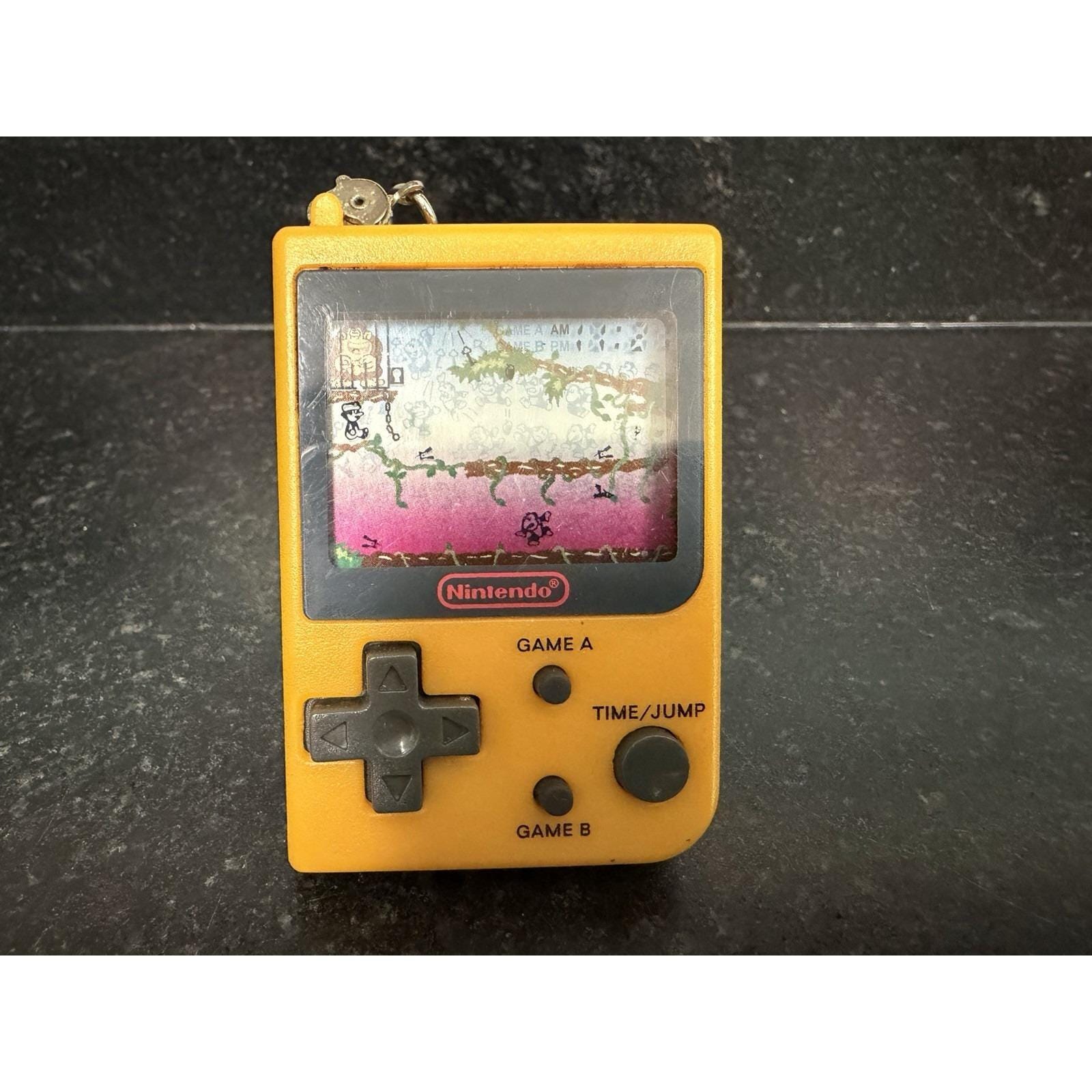 Nintendo Donkey Kong Jr Mini Classics Keychain LCD Game Tested
