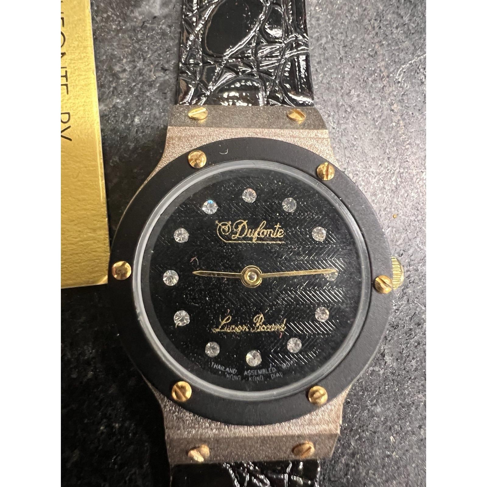 Vtg Women\'s Dufonte Quartz Watch by Lucien Piccard – Original Box – Battery Dead Vintage Dufonte Lucien Piccard Ladies Watch | Mercari main image 3