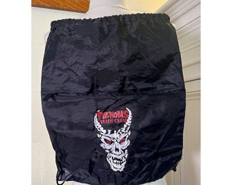 WWE Wrestling Undertaker Draw String Cinch Backpack Bag Phenoms Death Crew