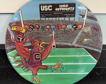 Disco de vinilo de los Gamecocks de la Universidad de Carolina del Sur (USC) de 1980: The Gamecock Rock