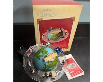 2003 Hallmark Keepsake Harley Davidson Around the World 100 Years Sound Movement