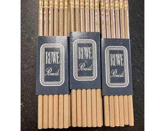 Vtg NOS Lot of 72 Vintage RUWE Pencils – IBM "Commitment to Excellence" No. 2