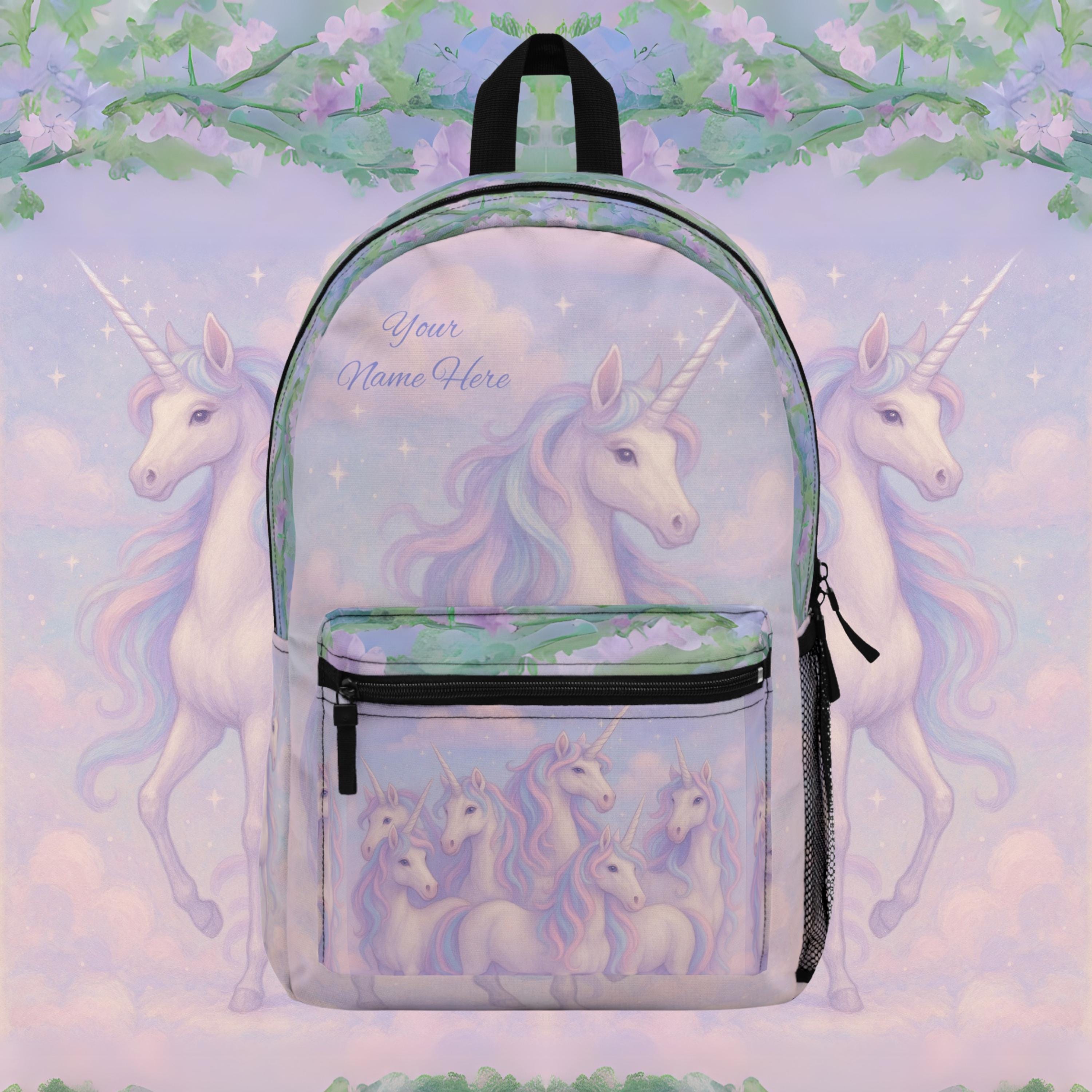 Whimsical Unicorn Backpack: Kids Magical Rucksack - School  display picture 3