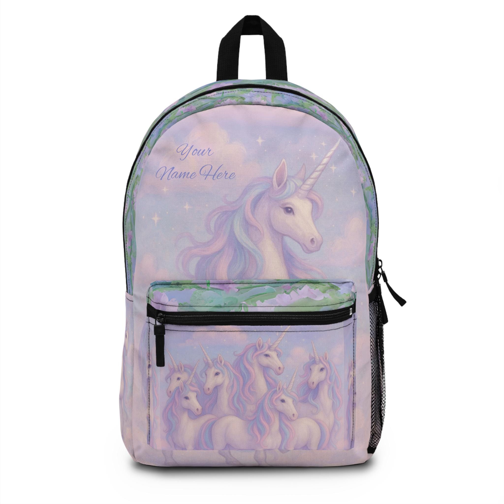 Whimsical Unicorn Backpack: Kids Magical Rucksack - School 