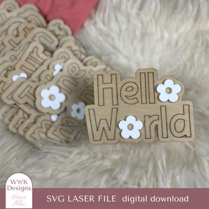 SVG Daisy Milestone | Conjunto de 14 | Design exclusivo | Marcadores de marcos de bebê cortados a laser
