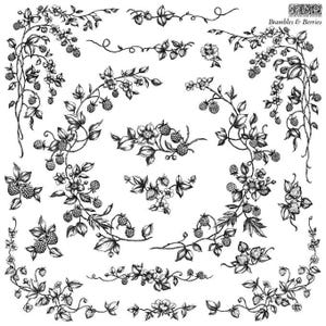 Brambles & Berries Stamp By IOD