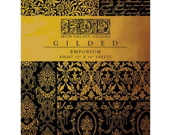 Emporium Gilded Transfer By IOD