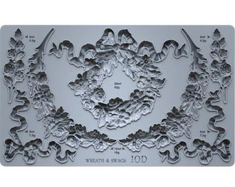 Wreaths And Swags Mould By IOD