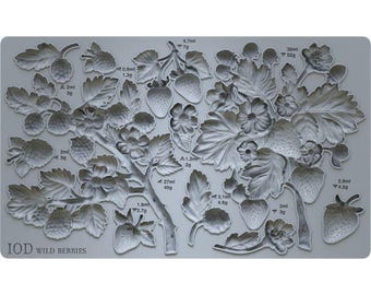 Wild Berries Mould By IOD