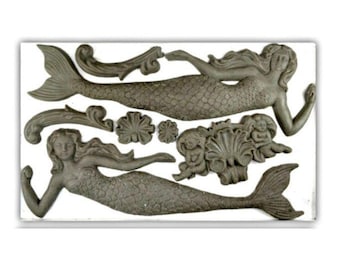 Sea Sisters Decor Mould By IOD